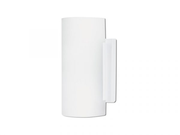 ARANDELA EMBAÚ 20CM VIDRIO MATE 1XE27 BLANCA