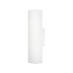 ARANDELA EMBAÚ 30CM VIDRIO MATE 1XE27 BLANCA