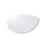 ARANDELA LAGUNA 30CM VIDRIO MURANO 1XE27 BLANCA