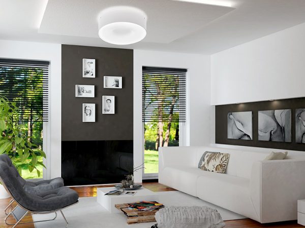 PLAFON TASCHIBRA SUSHI LED 40W 2700K BLANCA - Imagen 8