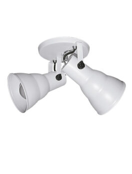 SPOT TASCHIBRA CIRCULAR HOL 2XE27 BLANCA