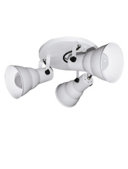 SPOT TASCHIBRA CIRCULAR HOL 3XE27 BLANCA