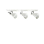 SPOT TASCHIBRA LINEAR HOL 3XE27 BLANCA