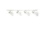 SPOT TASCHIBRA LINEAR HOL 4XE27 BLANCA