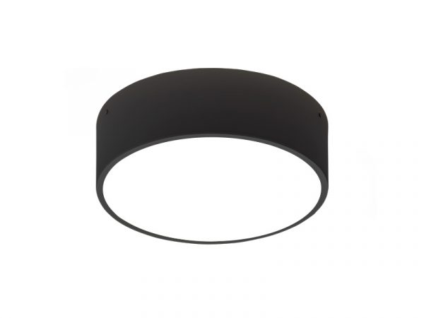 PLAFON TASCHIBRA ANILLO 4XE27 NEGRO MATE