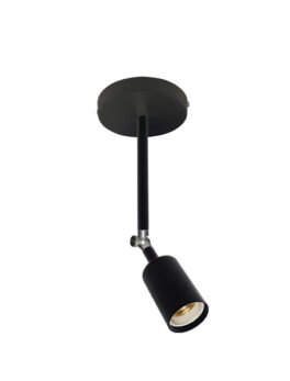 PLAFON TASCHIBRA POINTER 1XE27 NEGRO MATE