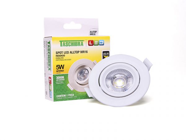 SPOT EMPOTRAR REDONDO ALLTOP LED MR16 5W 3000K 38º - Imagen 3