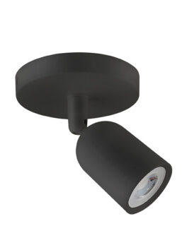 SPOT LED DIRECTO MR16 BASE CIRCULAR 1X4W 3000K NEGRO