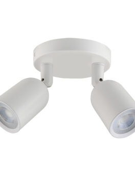 SPOT LED DIRECTO MR16 BASE CIRCULAR 2X4W 6500K BLANCO