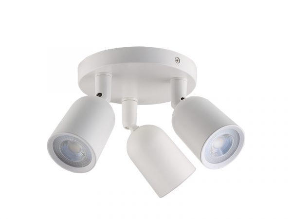 SPOT LED DIRECTO MR16 BASE CIRCULAR 3X4W 6500K BLANCO