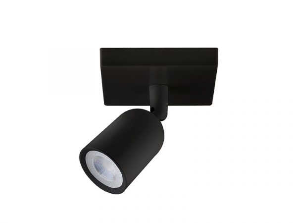 SPOT LED DIRECTO MR16 BASE LINEAL 1X4W 3000K NEGRO