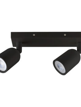 SPOT LED DIRECTO MR16 BASE LINEAL 2X4W 6500K NEGRO