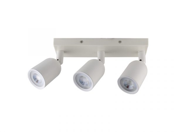 SPOT LED DIRECTO MR16 BASE LINEAL 3X4W 3000K BRANCO
