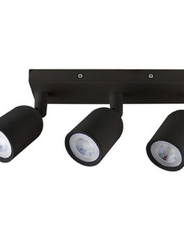 SPOT LED DIRECTO MR16 BASE LINEAL 3X4W 6500K NEGRO