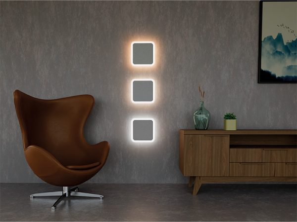 ARANDELA LED TASCHIBRA ÓPTICA CUADRADO ONTW 6W BLANCO - Imagen 6