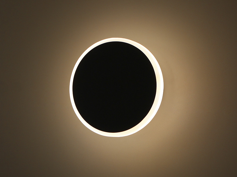 ARANDELA LED TASCHIBRA ÓPTICA CÍRCULO ONTW 6W NEGRO - Imagen 4