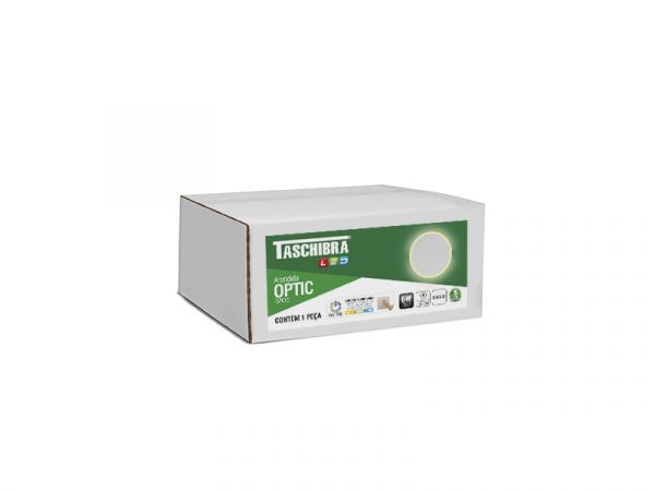 ARANDELA LED TASCHIBRA ÓPTICA CÍRCULO ONTW 6W BLANCO - Imagen 7