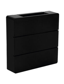 ARANDELA LED TASCHIBRA PILAR 6W 6500K NEGRO