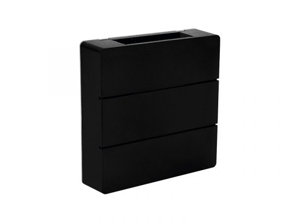 ARANDELA LED TASCHIBRA PILAR 6W 6500K NEGRO