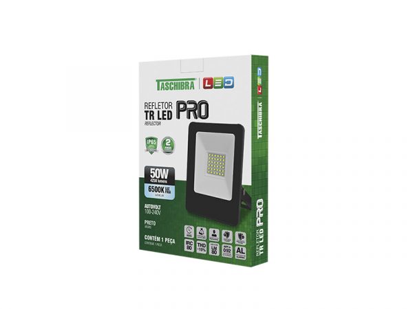 REFLECTOR TR LED PRO 50W 6500K NEGRO - Imagen 2