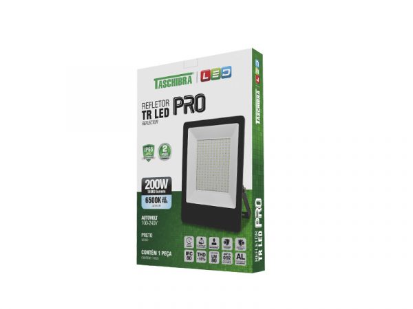 REFLECTOR TR LED PRO 200W 6500K NEGRO - Imagen 2