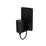 ARANDELA TASCHIBRA BILBOQUÊ 1XE-27 NEGRO MATE