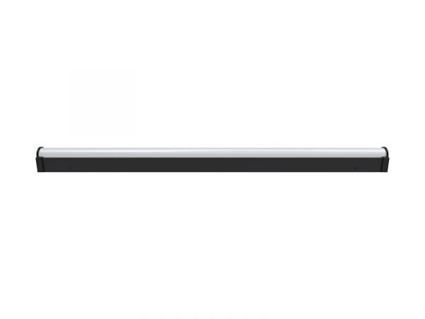 LUZ DE PERFIL LED CONVEXO PRO 56 16W OVERLAY 2700K NEGRO MATE