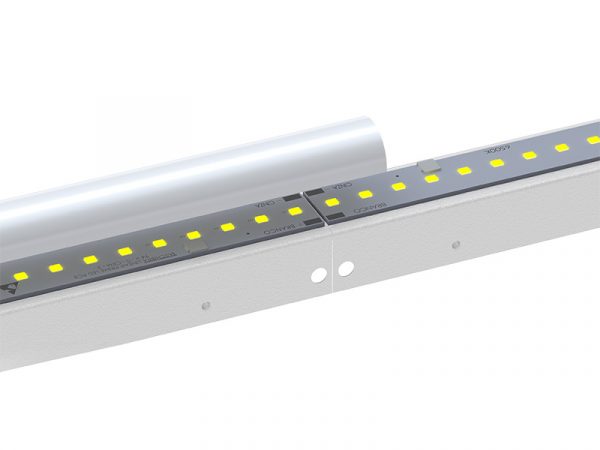 LUZ DE PERFIL LED CONVEXO PRO 111 34W OVERLAY 2700K BLANCO - Imagen 2