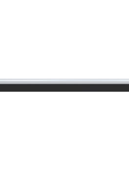 LUZ DE PERFIL LED CONVEXO PRO 111 34W OVERLAY 2700K NEGRO MATE
