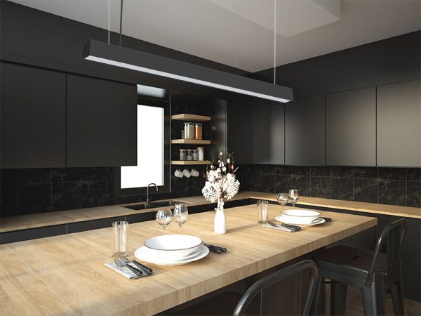 LUZ LED VECTOR OVERLAY 110 LINEAL 20W 4000K NEGRO - Imagen 5
