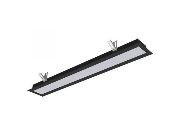 LUZ LED VECTOR EMPOTRAR 110 LINEAL 35W 4000K NEGRO