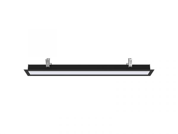 LUZ LED VECTOR EMPOTRAR 110 LINEAL 35W 4000K NEGRO - Imagen 3
