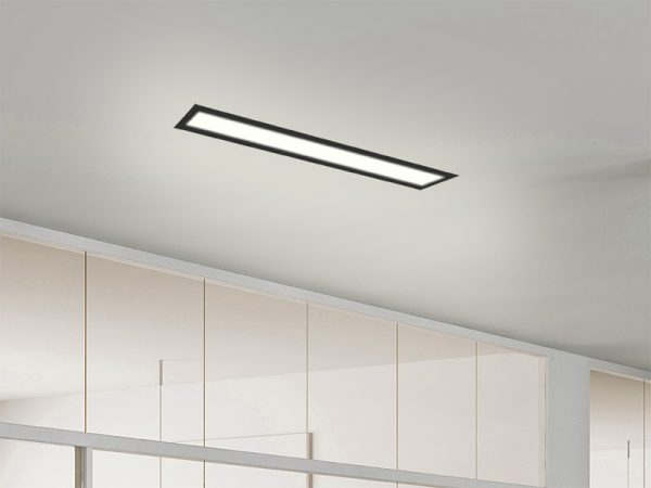 LUZ LED VECTOR EMPOTRAR 110 LINEAL 35W 4000K NEGRO - Imagen 4