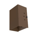 ARANDELA TASCHIBRA BRILLO 1XG9 MARROM