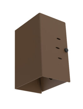 ARANDELA TASCHIBRA BRILLO 1XG9 MARROM