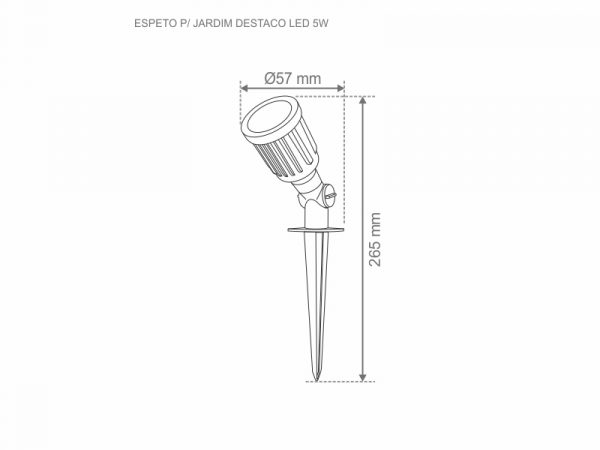 PINCHO DE JARDÍN LED VERDE 5W - Imagen 7