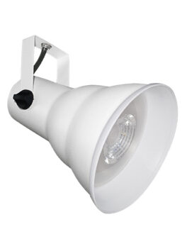 SPOT PARA PISTA ELECTRO TASCHIBRA HOL 1XE27 PAR20/30 BLANCO