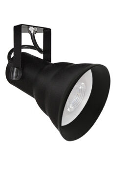 SPOT PARA PISTA ELECTRO TASCHIBRA HOL 1XE27 PAR20/30 NEGRO MATE