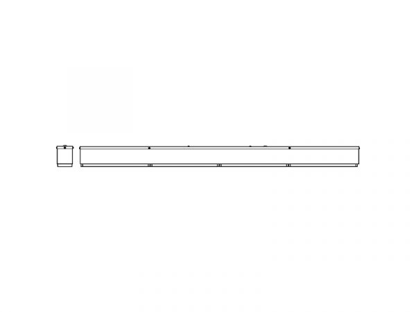 LM LED EAGLE 120 LENTE LINEAL 30° 5000K CON GANCHO BLANCO - Imagen 4
