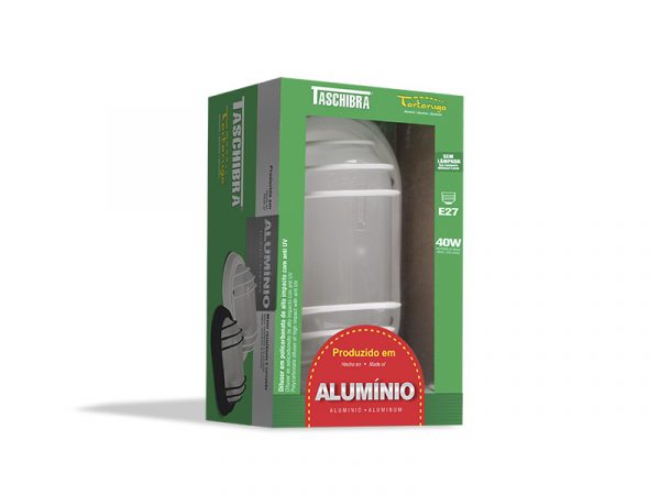 TORTUGA SUPREMA E-27 ALUMINIO BLANCO - Imagen 6