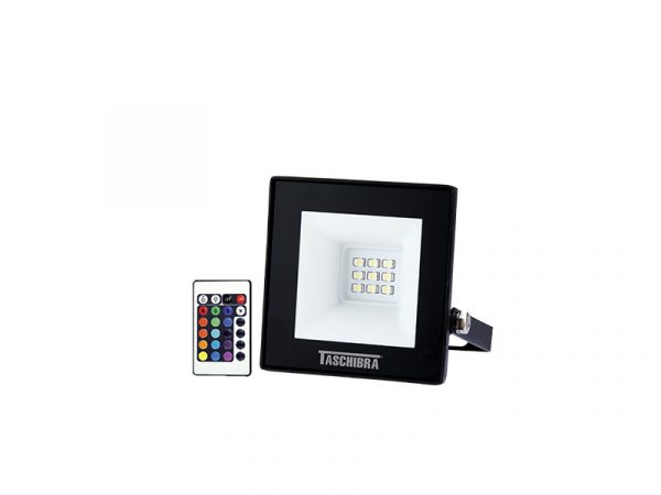 REFLECTOR LED TR 10W RGB NEGRO