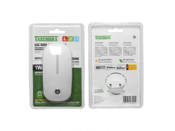 COLLORS LUZ GUÍA LED CON SENSOR TASCHIBRA 1W BLANCO 4000K - Imagen 9