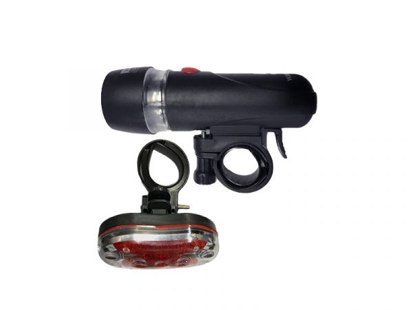 KIT BICICLETA FAROL Y LINTERNA TASCHIBRA