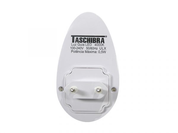 LUZ GUÍA LED OVALADA CON SENSOR TASCHIBRA 0,5W 4000K - Imagen 4