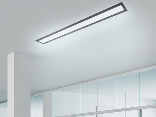 LUZ LED TL SLIM PRO 20 EMPOTRADA AUTOVOLT 6500K NEGRO - Imagen 4