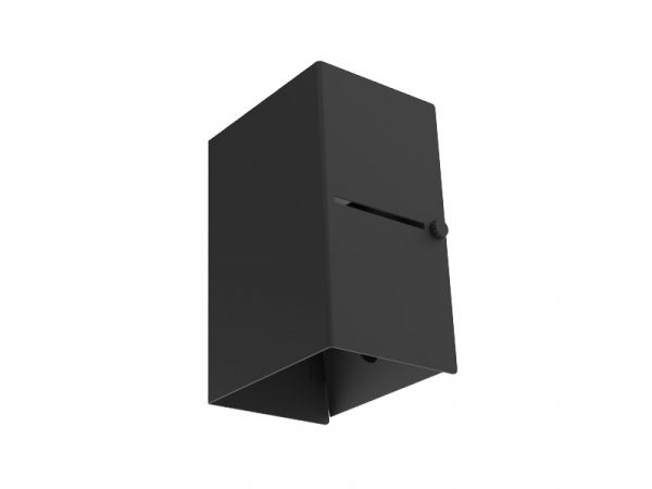 ARANDELA TASCHIBRA LINEA 1XG9 NEGRO MATE
