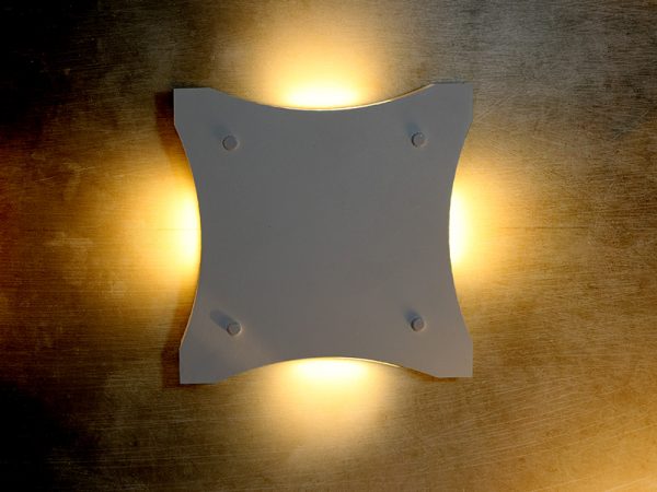 ARANDELA TASCHIBRA ARENA LED 10W 2700K BLANCA - Imagen 2