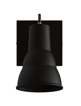 ARANDELA TASCHIBRA HOL 1XE27 NEGRO MATE