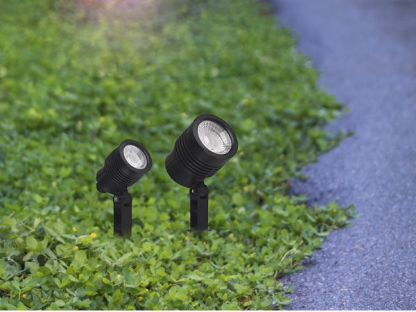PINCHO PARA JARDÍN NOIR LED MR11 3W VERDE - Imagen 2