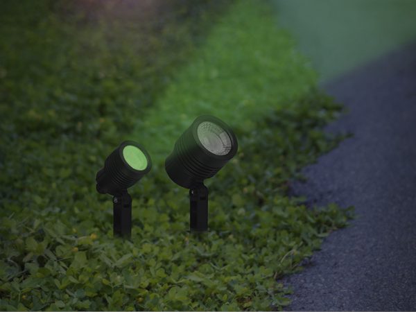 PINCHO PARA JARDÍN NOIR LED MR11 3W VERDE - Imagen 3